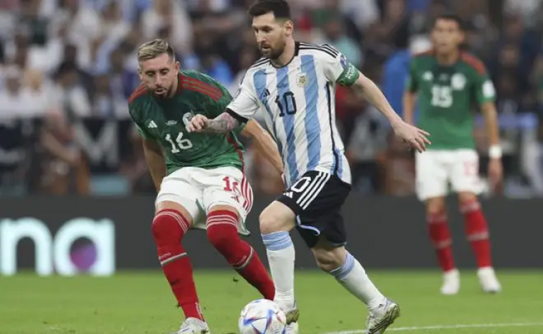 梅西傳射阿根廷2比0墨西哥 梅西進球獻給馬拉多納